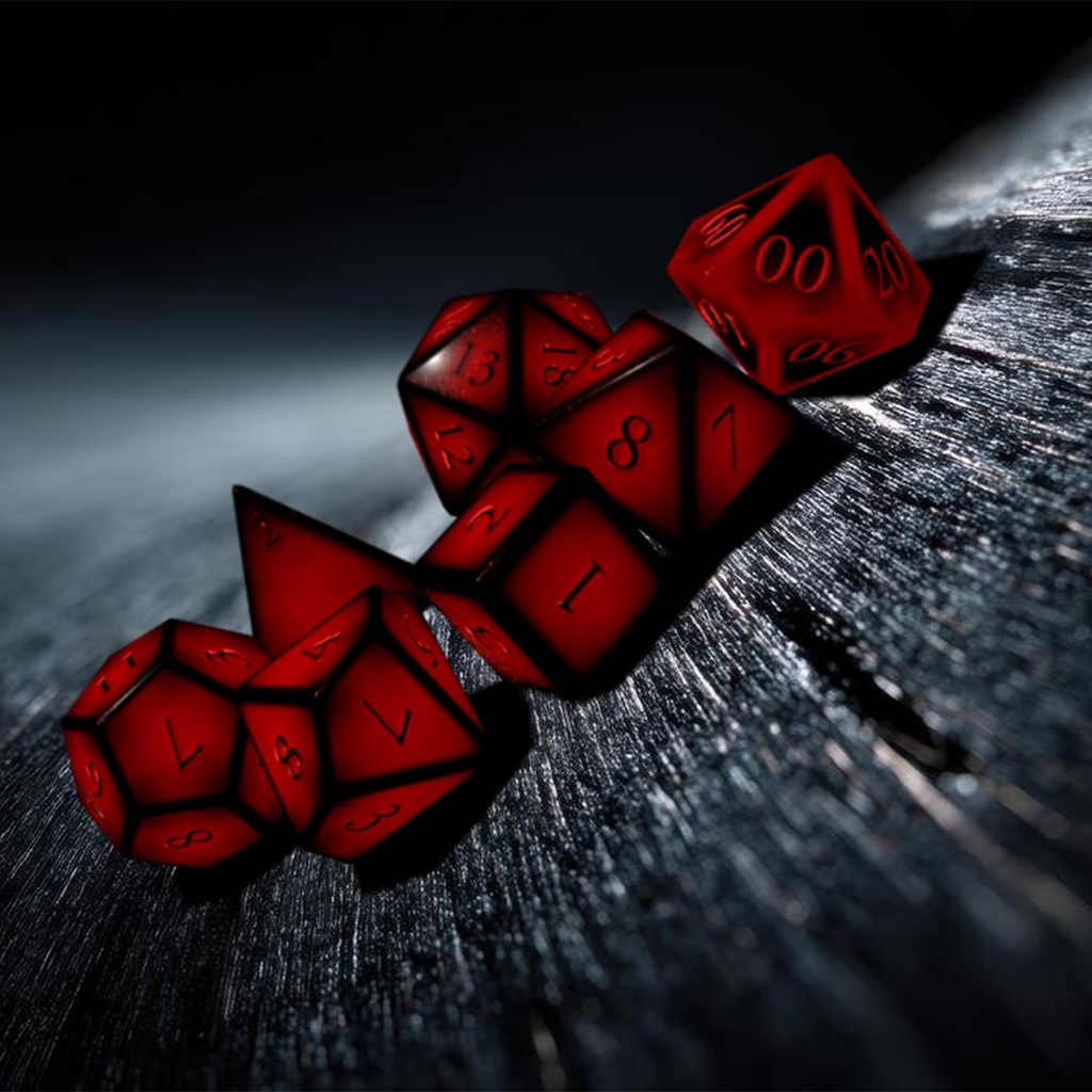 Red Gem Dice