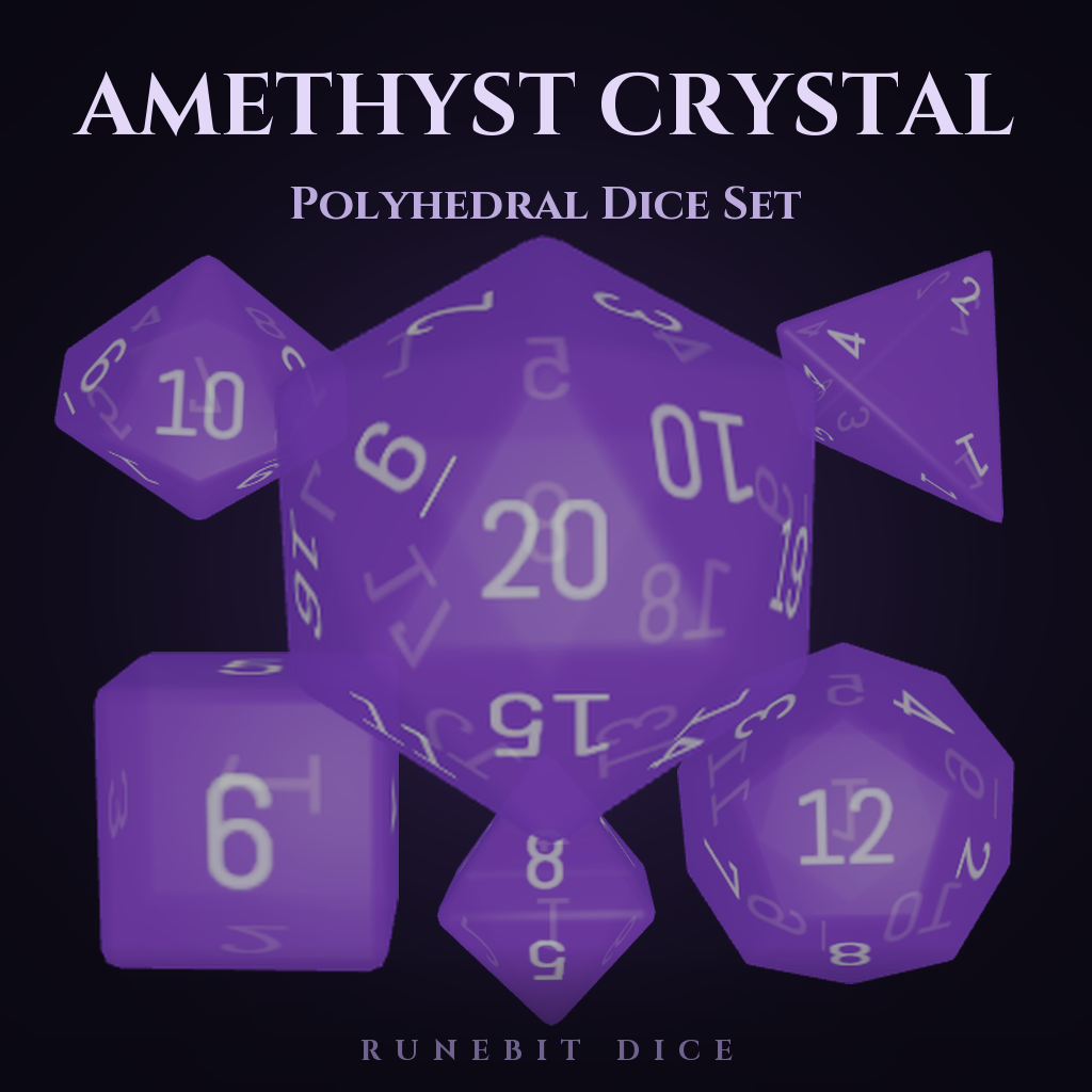 Amethyst Crystal Glass