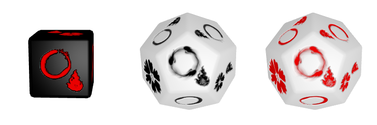 Custom L5R Dice