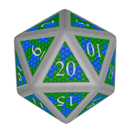 Green/Blue Dragon Scales Preview