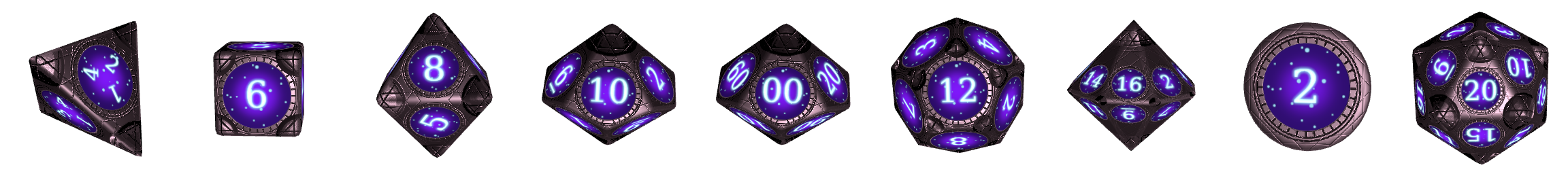 Purple Cosmic Marvel Dice
