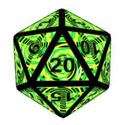 Spiral Dice (Transparent) Preview