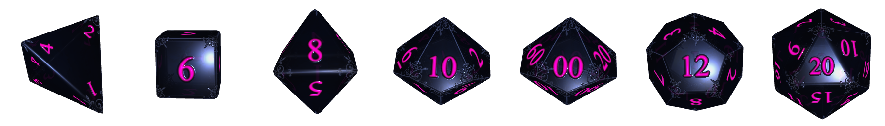Transparent Dice Preview